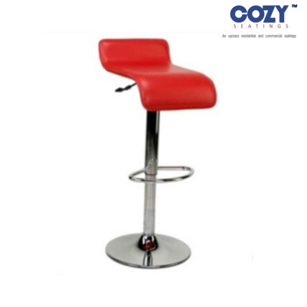 Stylish Adjustable Height Bar Chair for Cafés
