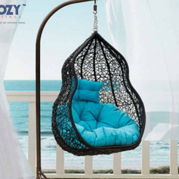 Luxury Outdoor Hanging Swing Chair with Cushion – Cozy Seatings
