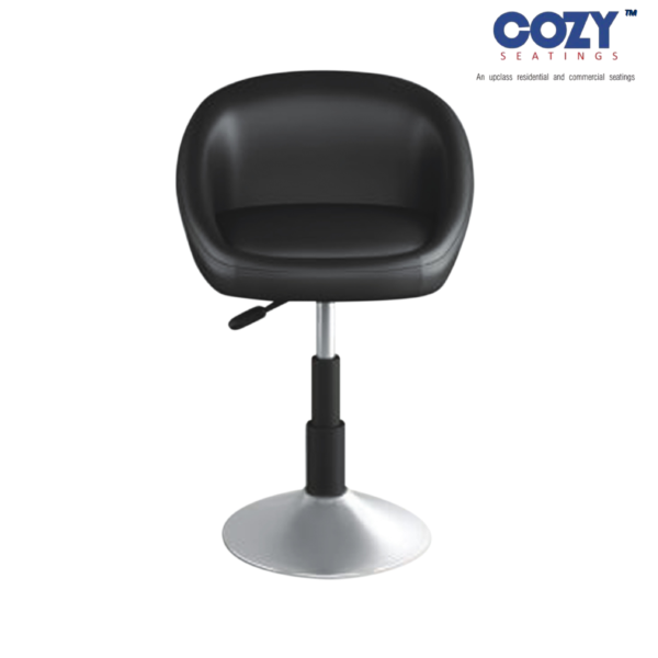 COZY SEATINGS Luxury Adjustable Bar Stool with Armrests