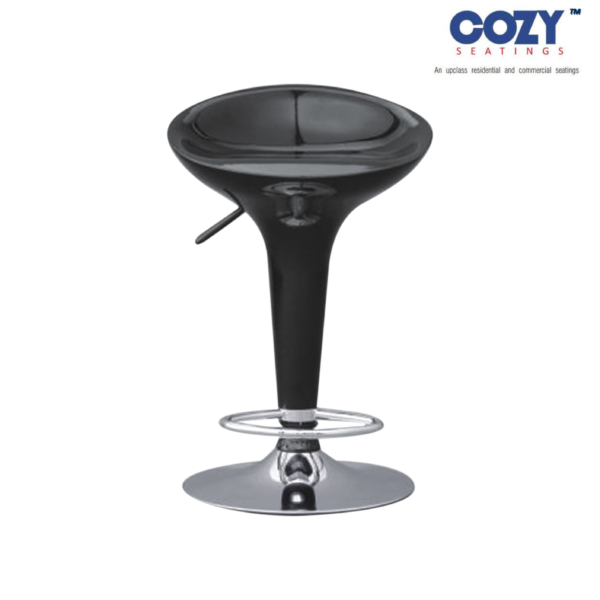 COZY SEATINGS Premium Tufted Adjustable Bar Stool with Armrests | Tan/Beige